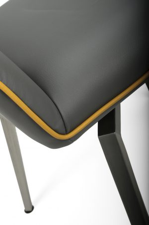 Pair of Mako Swivel Graphite Chairs