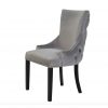 Townhouse Grey Velvet Dining Chair