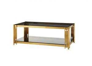 Symphony Black & Gold Coffee Table