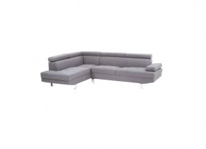 Soho Grey Linen Corner Sofa