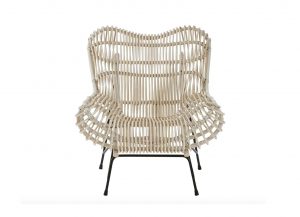 Jardin Ivory Rattan Chair