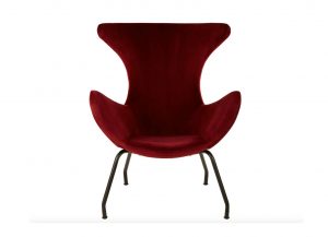 Claret Red Lounge Chair