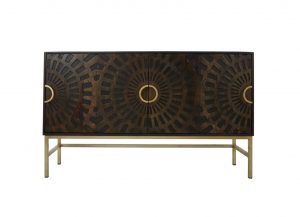 Spiral Mango Wood Sideboard