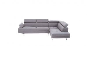 Soho Grey Linen Corner Sofa