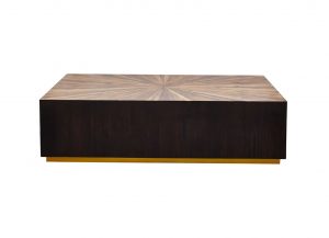 Bamboo Sunburst Coffee Table