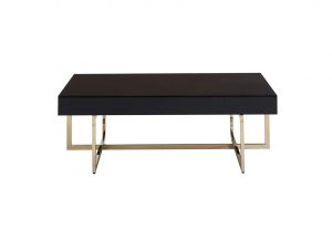 LA Black & Gold Coffee Table