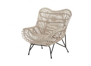 Jardin Ivory Rattan Chair