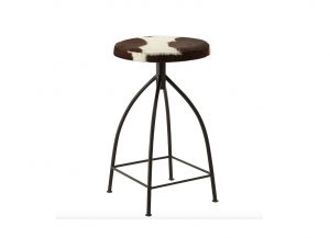 Montana Cowhide Bar Stool