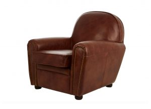 Retro Cognac Leather Chair