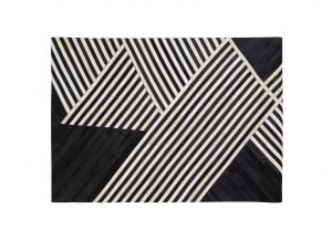 Millennium Black & White Rug