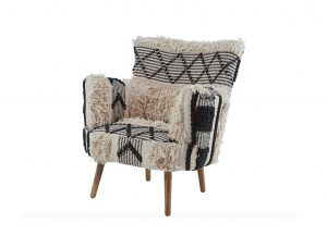 Shaggy Tribal Occasional Chair