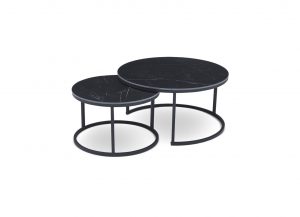 Soho Nested Coffee Tables in Black