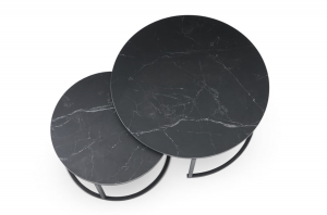 Soho Nested Coffee Tables in Black