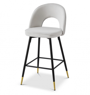 Hoxton Bar Stool in Cream