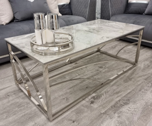 Art Deco Sintered Stone Coffee Table