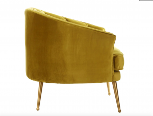 Pistachio Velvet Occasional Chair