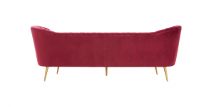 Fabulous Fuchsia Velvet Sofa