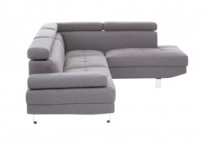 Soho Grey Linen Corner Sofa