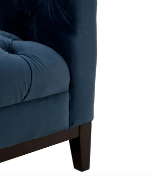 Medici Blue Velvet Sofa