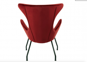 Claret Red Lounge Chair