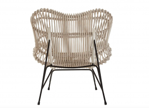 Jardin Ivory Rattan Chair