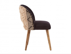 Moroccan Shaggy Dining Chair