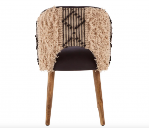 Moroccan Shaggy Dining Chair