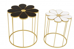 Flower Power Side Tables