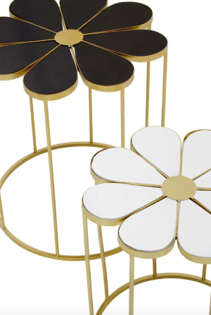 Flower Power Side Tables