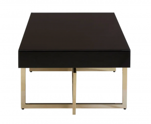 LA Black & Gold Coffee Table