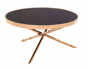 Rose Gold Three Leg Coffee Table