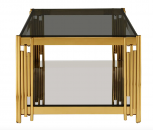 Symphony Black & Gold Coffee Table