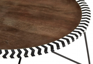 Acacia Chevron Coffee Table