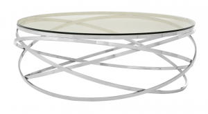 Silver Hoops Coffee Table