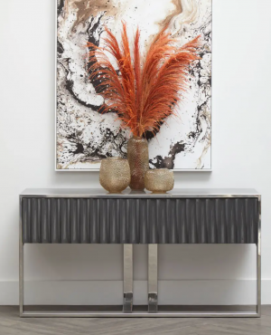 Zephyr Grey Console Table