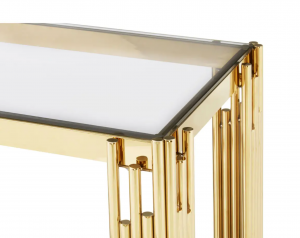 Symphony Gold Console Table