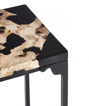 Moonscape Stone Side Table