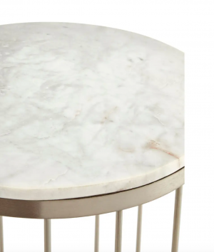 La Cage Marble Side Table