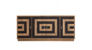 Mango Wood Squares Sideboard