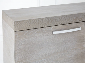 Chic Grey Elmwood Sideboard