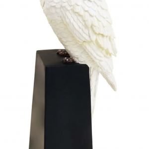 White Parrots Bookends