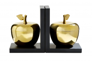 Golden Apple Book Ends