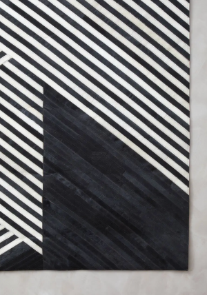 Millennium Black & White Rug