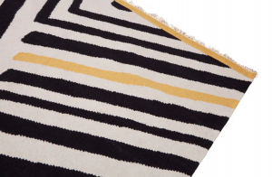 Toto Yellow & Black Rug