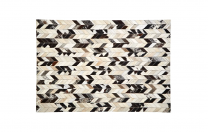 Montana Cowhide Patchwork Rug