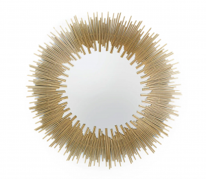 Galaxy Gold Round Mirror