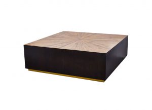 Bamboo Sunburst Coffee Table