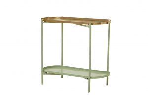 Sage & Gold Console Table