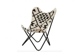 Zig Zag Tapestry Chair