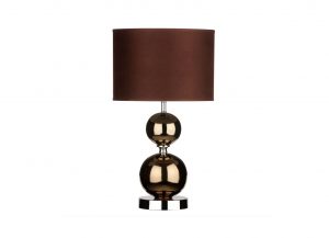 Copper Ball Table Lamp